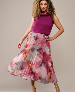 Norita Plisse Rok Multi Maxi