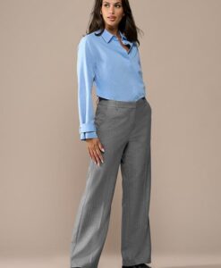 Rosely Lurex Broek Grijs